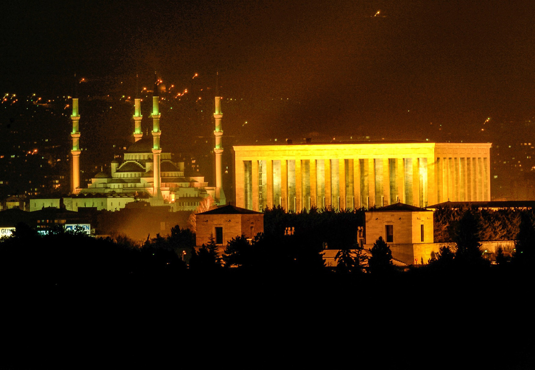 Atatürk's Mausoleum Anıtkabir and Kocatepe Mosque, Ankara, 2006