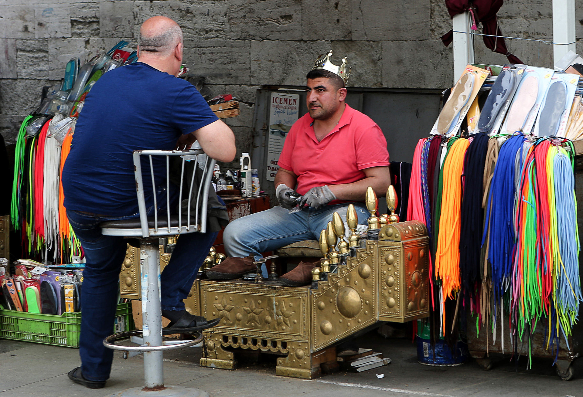 Ayakkabı Boyacısı, Eminönü, 2013