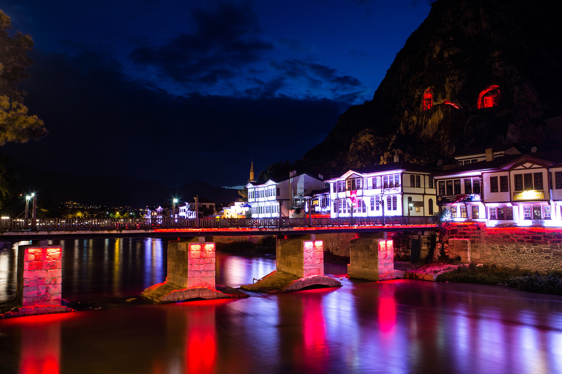 Gece Amasya ve Yeşilırmak, 2017