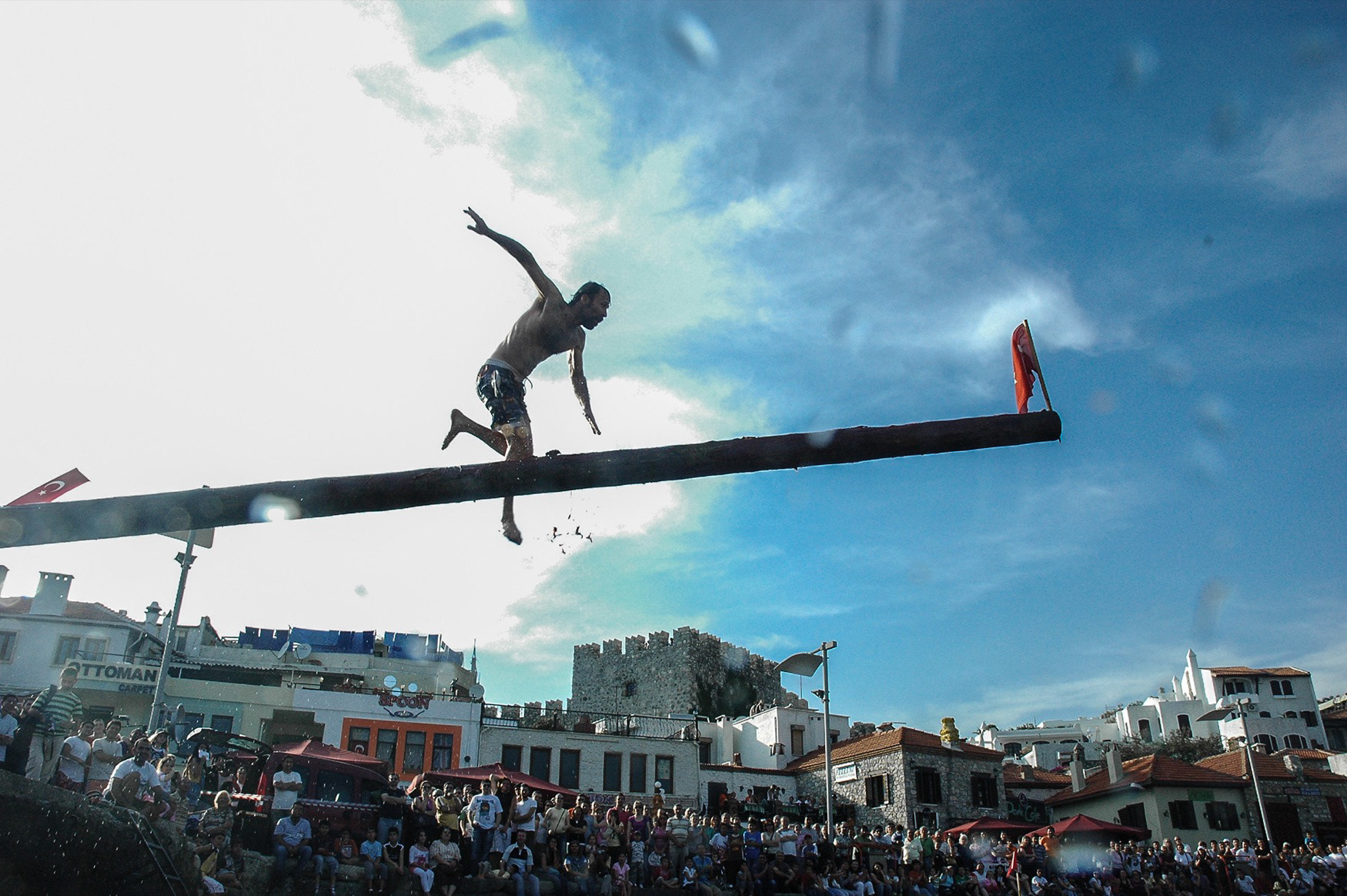 Mât de Cocagne , Marmaris Maritime Festival, 2004