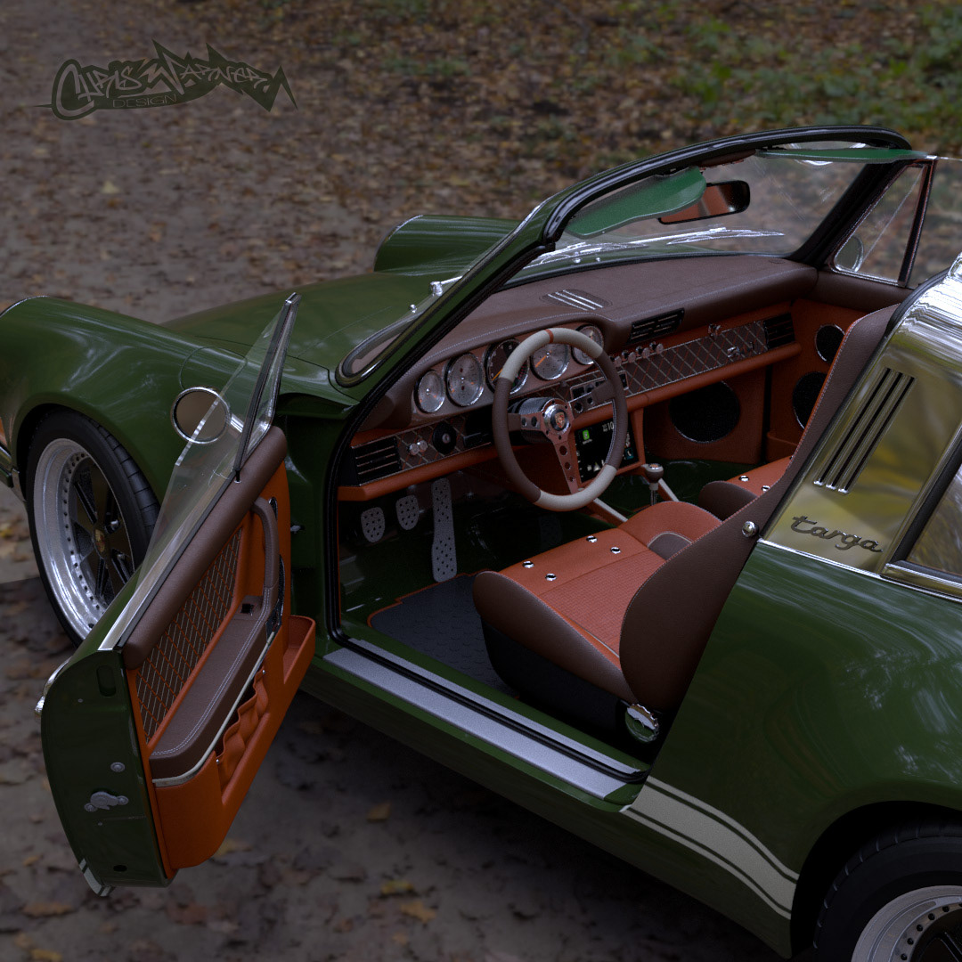 1972 Porsche Targa - Restomod by Chris Warner Design
