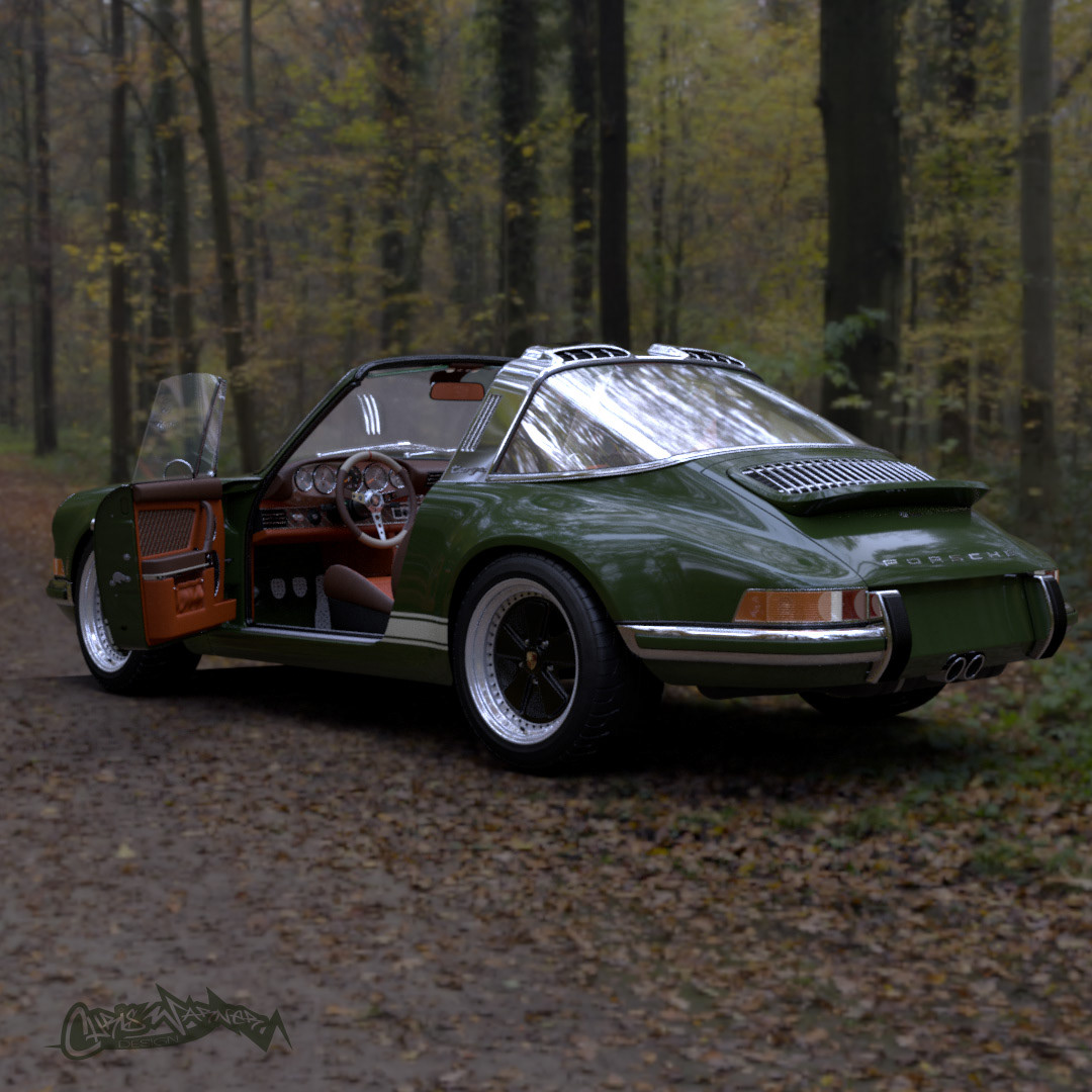 1972 Porsche Targa - Restomod by Chris Warner Design