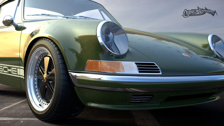 1972 Porsche Targa - Restomod by Chris Warner Design