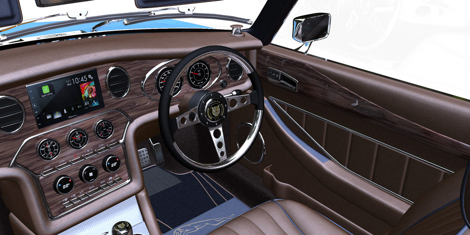 1976 Jaguar XJC - Restomod by Chris Warner Design