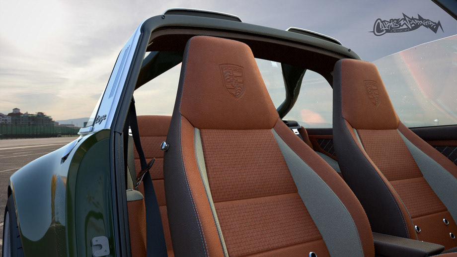1972 Porsche Targa - Restomod by Chris Warner Design