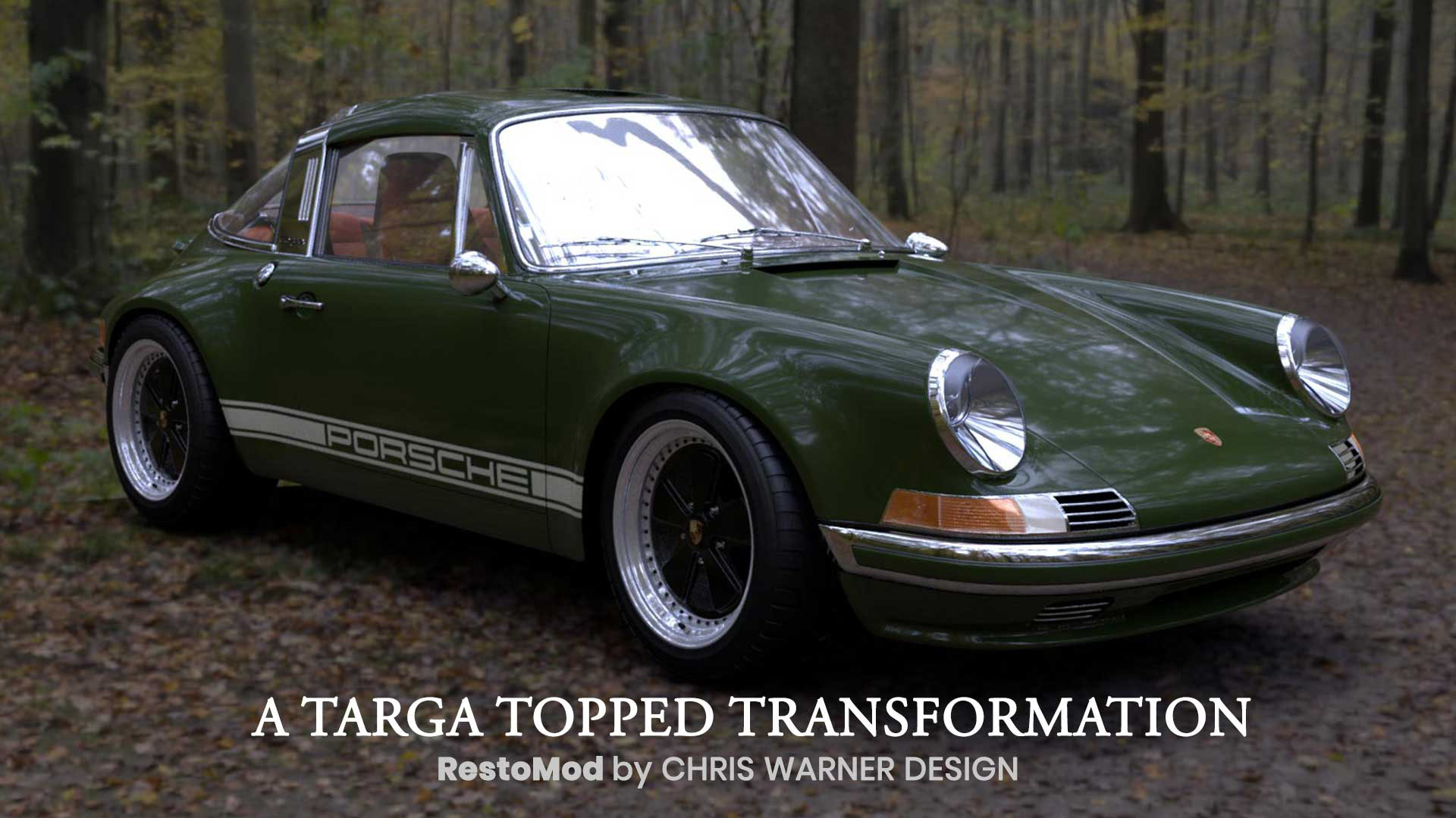 1972 Porsche Targa - Restomod by Chris Warner Design