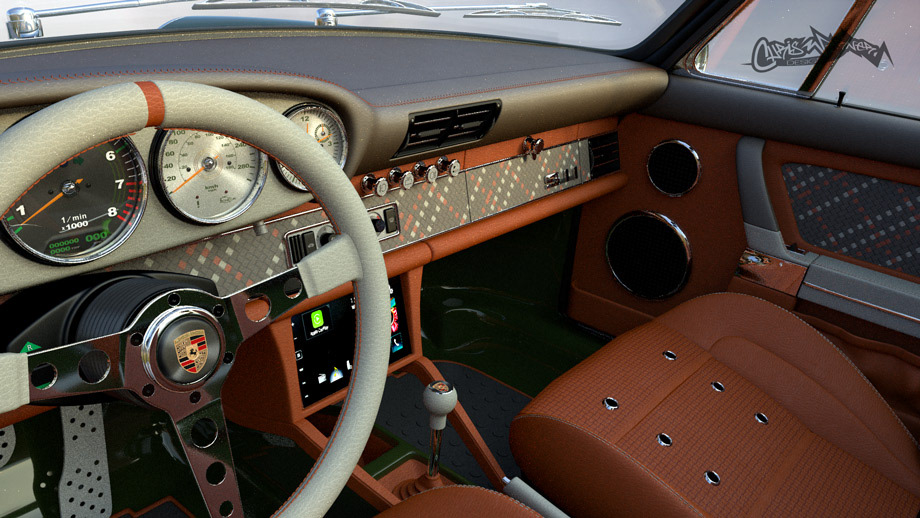 1972 Porsche Targa - Restomod by Chris Warner Design