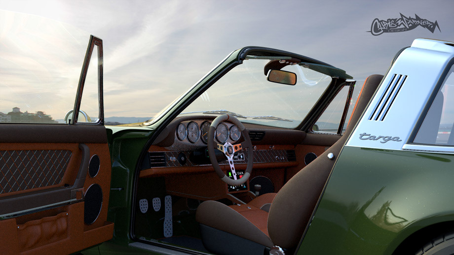 1972 Porsche Targa - Restomod by Chris Warner Design