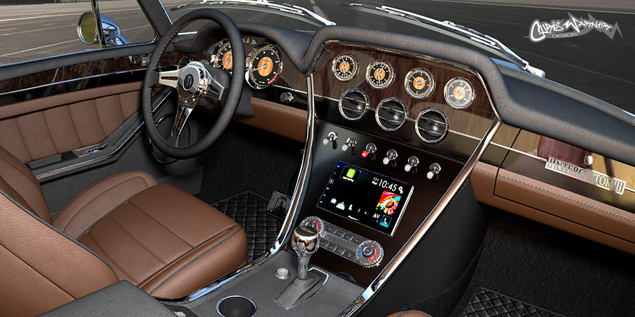 1973 Jensen Interceptor - Restomod by Chris Warner Design