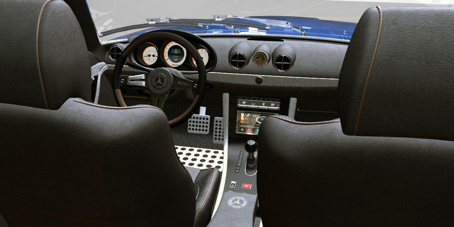 1980 Mercedes 450SLC - Restomod by Chris Warner Design
