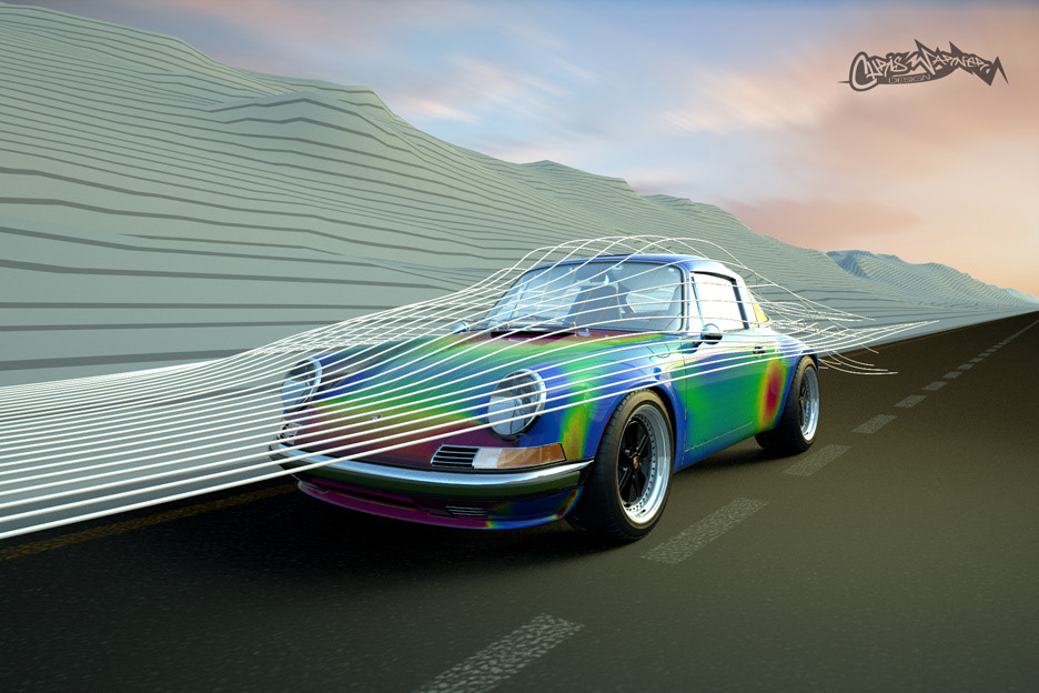 1972 Porsche Targa - Restomod by Chris Warner Design