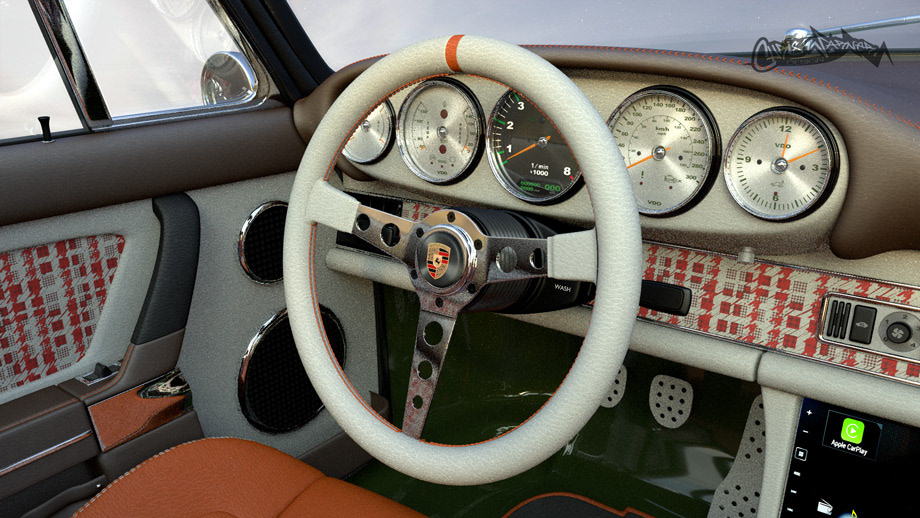 1972 Porsche Targa - Restomod by Chris Warner Design