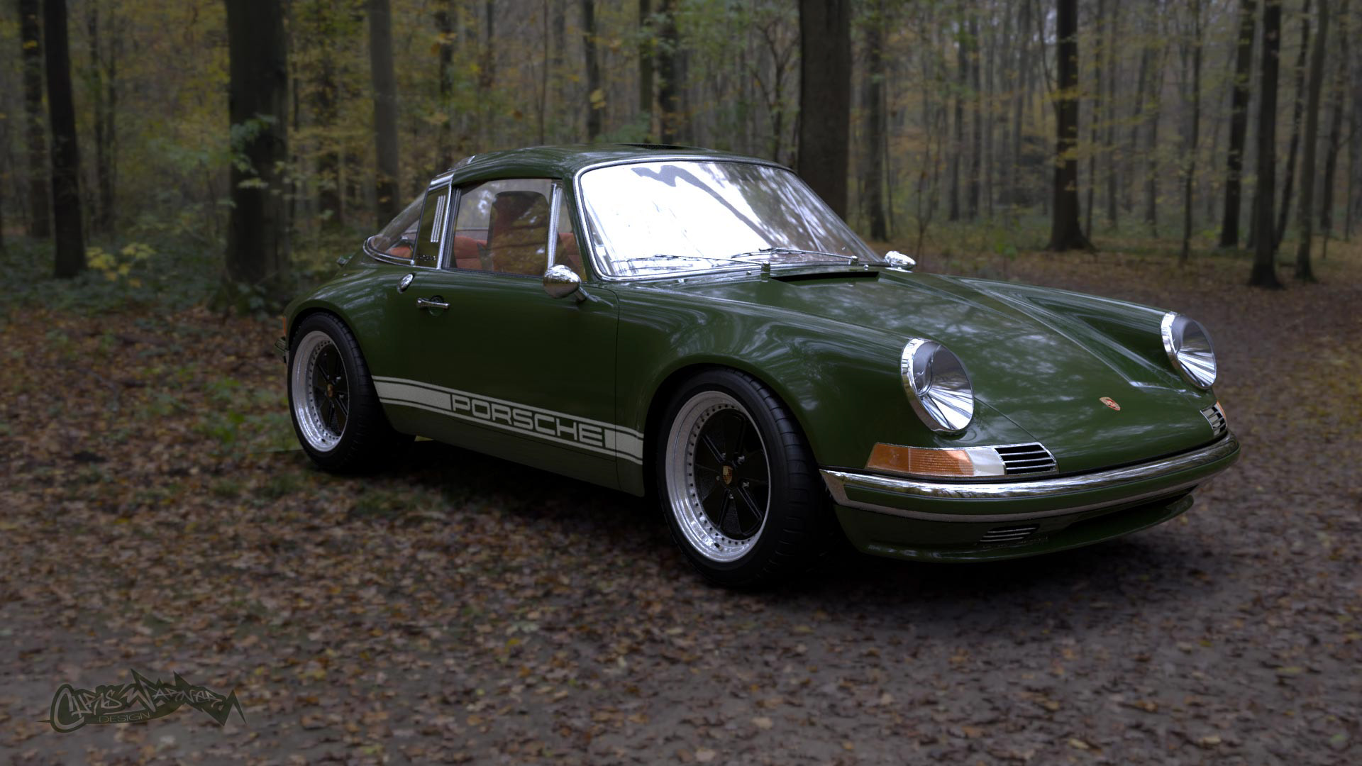 1972 Porsche Targa - Restomod by Chris Warner Design
