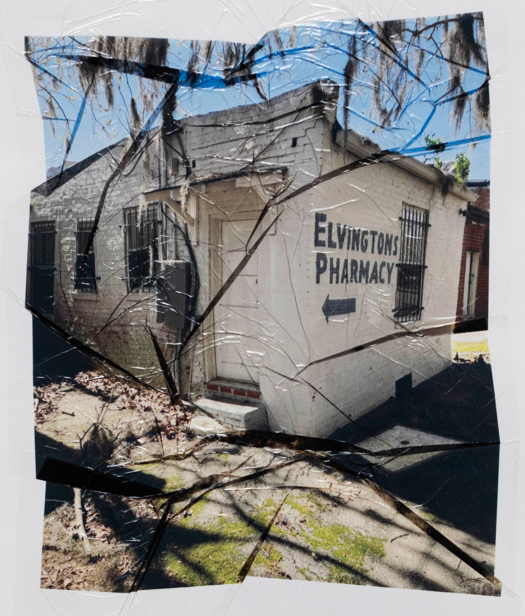 Elvington's. Thermal Dye Sublimation Image Lift, 2023