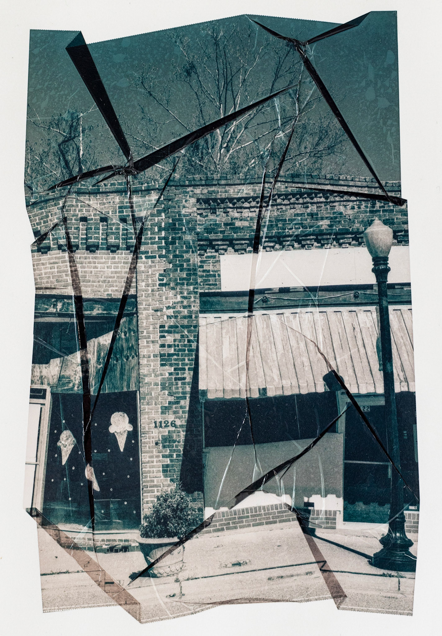 1126 Main Street. Thermal Dye Sublimation Image Lift, 2023