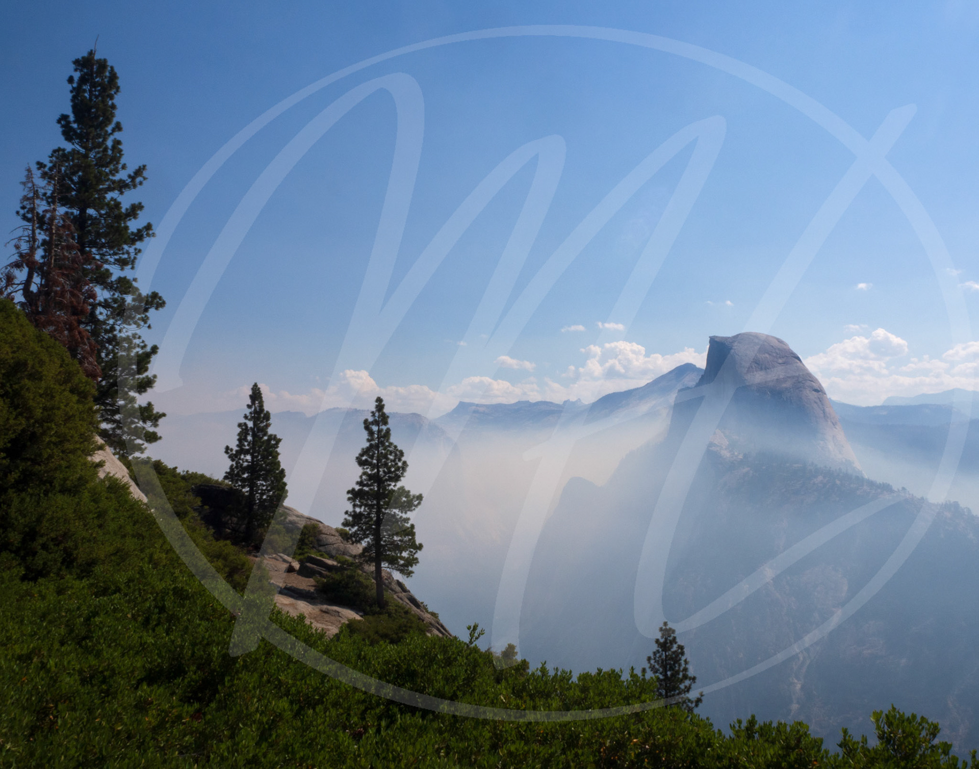 Hazy Halfdome