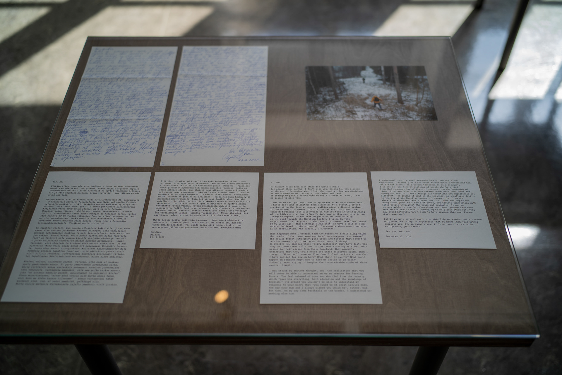 "Letter by Sergei"