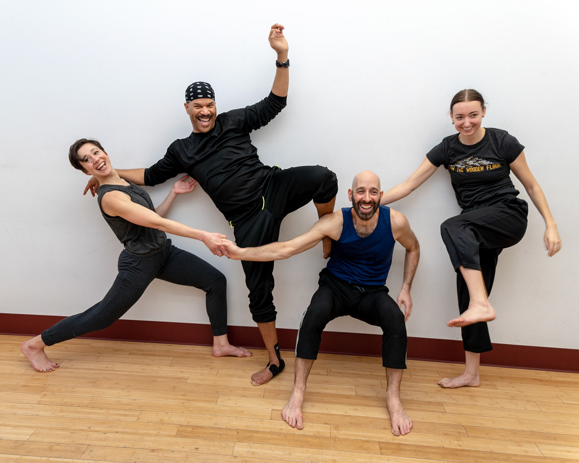 Studio portrait of Daniel Gwirtzman Dance Company.