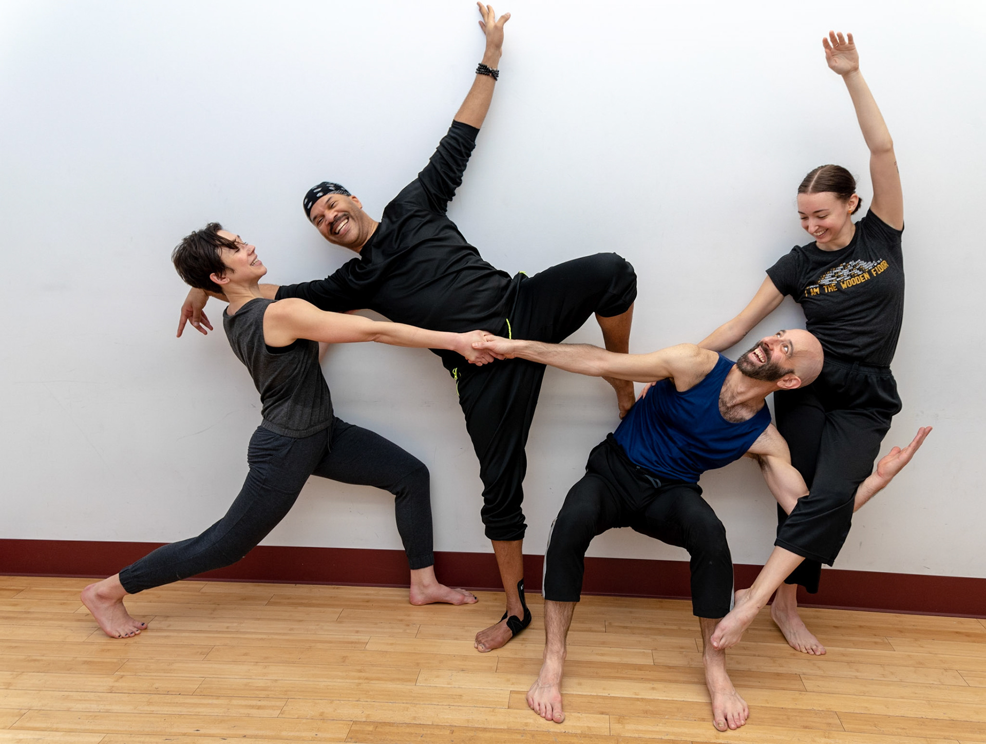 Studio portrait of Daniel Gwirtzman Dance Company.