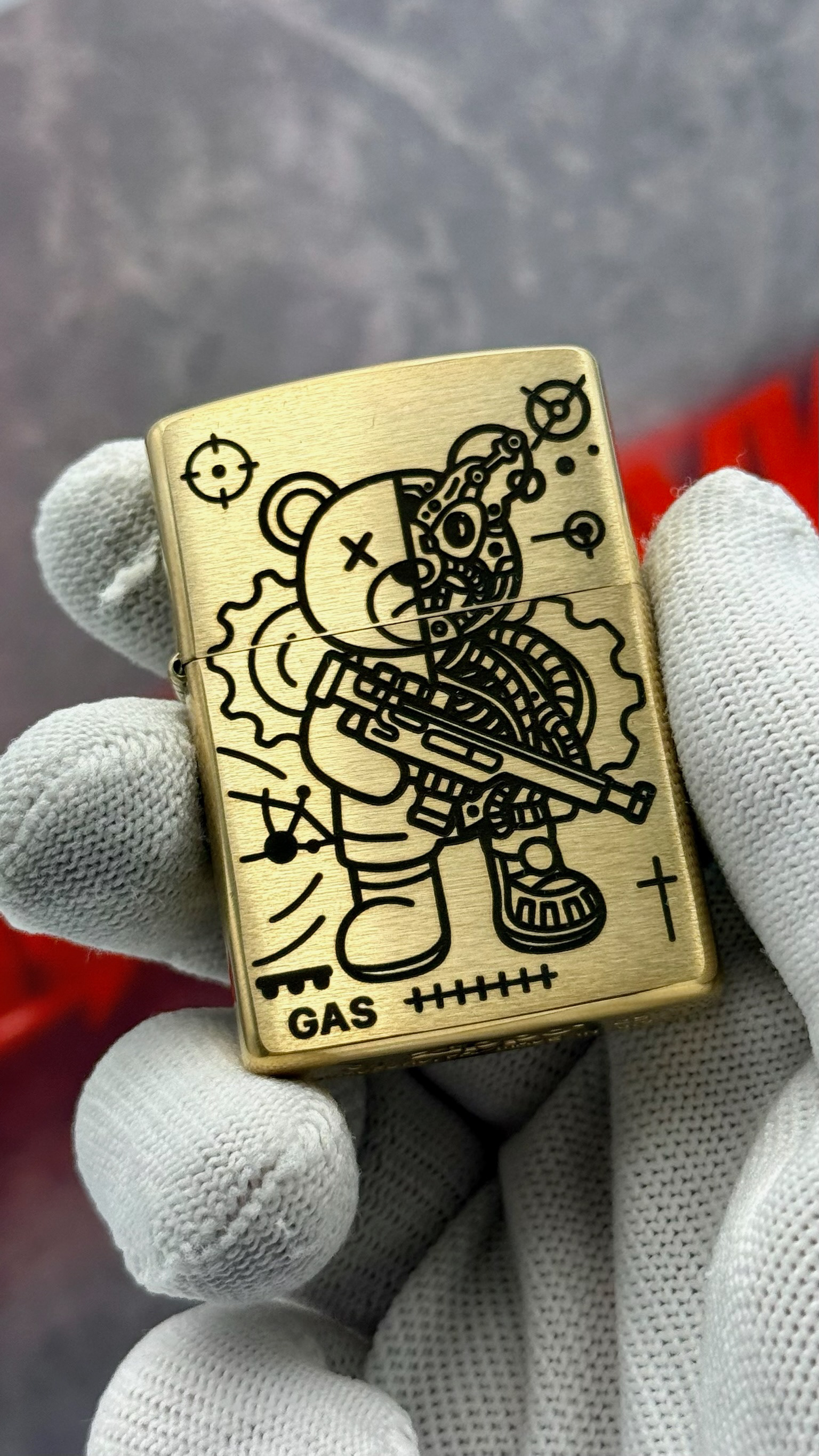 Zippo з позивним і шевроном для солдата ДШВ