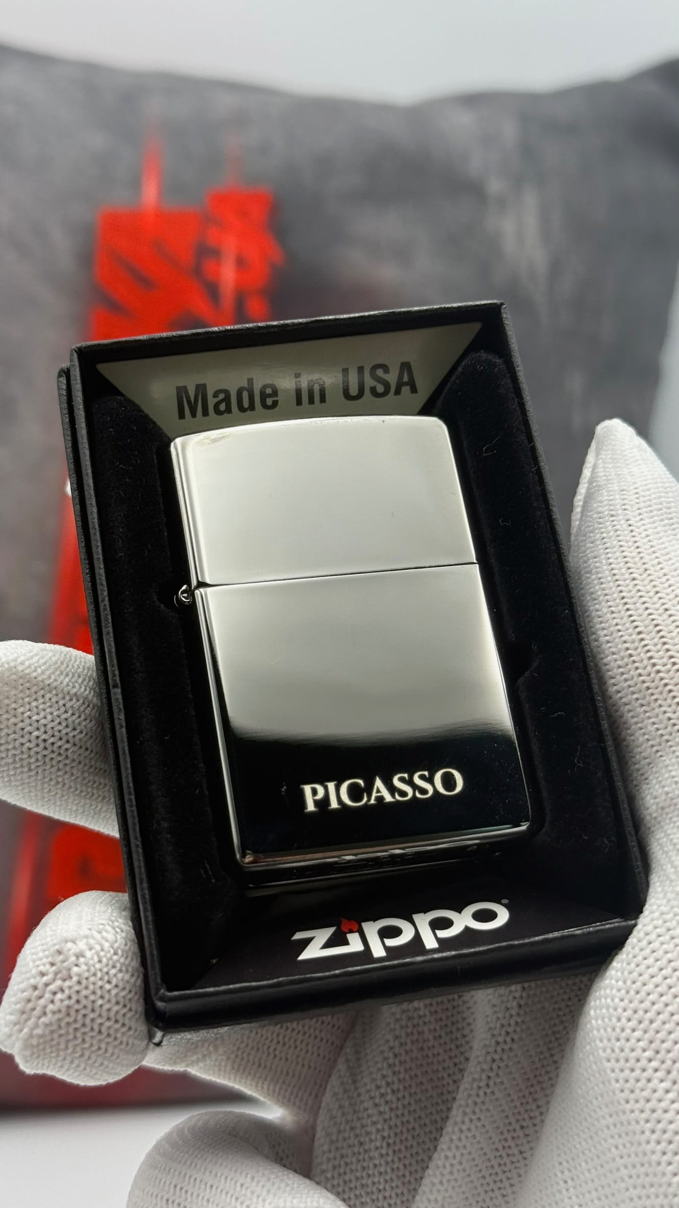 Zippo 150 CLASSIC BLACK ICE