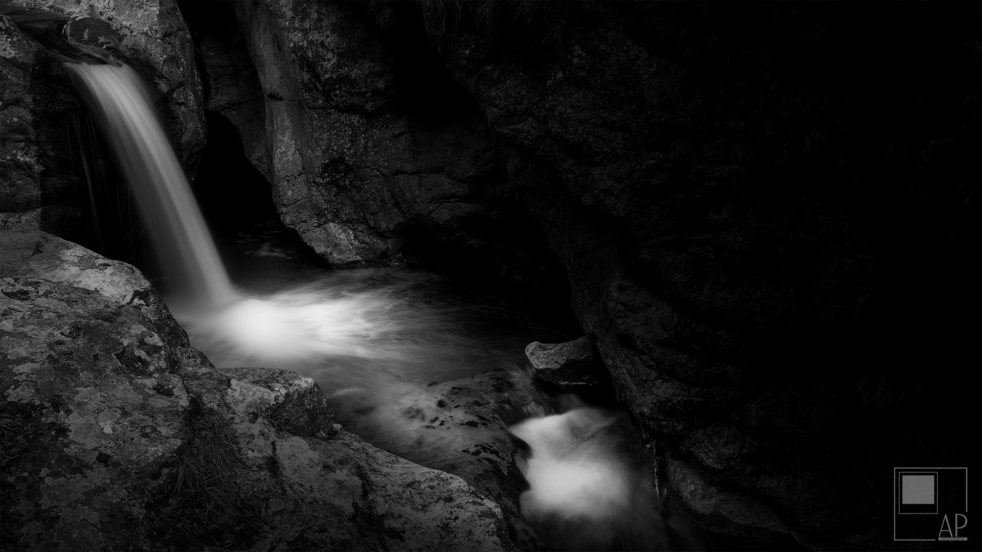 Vertova waterfall