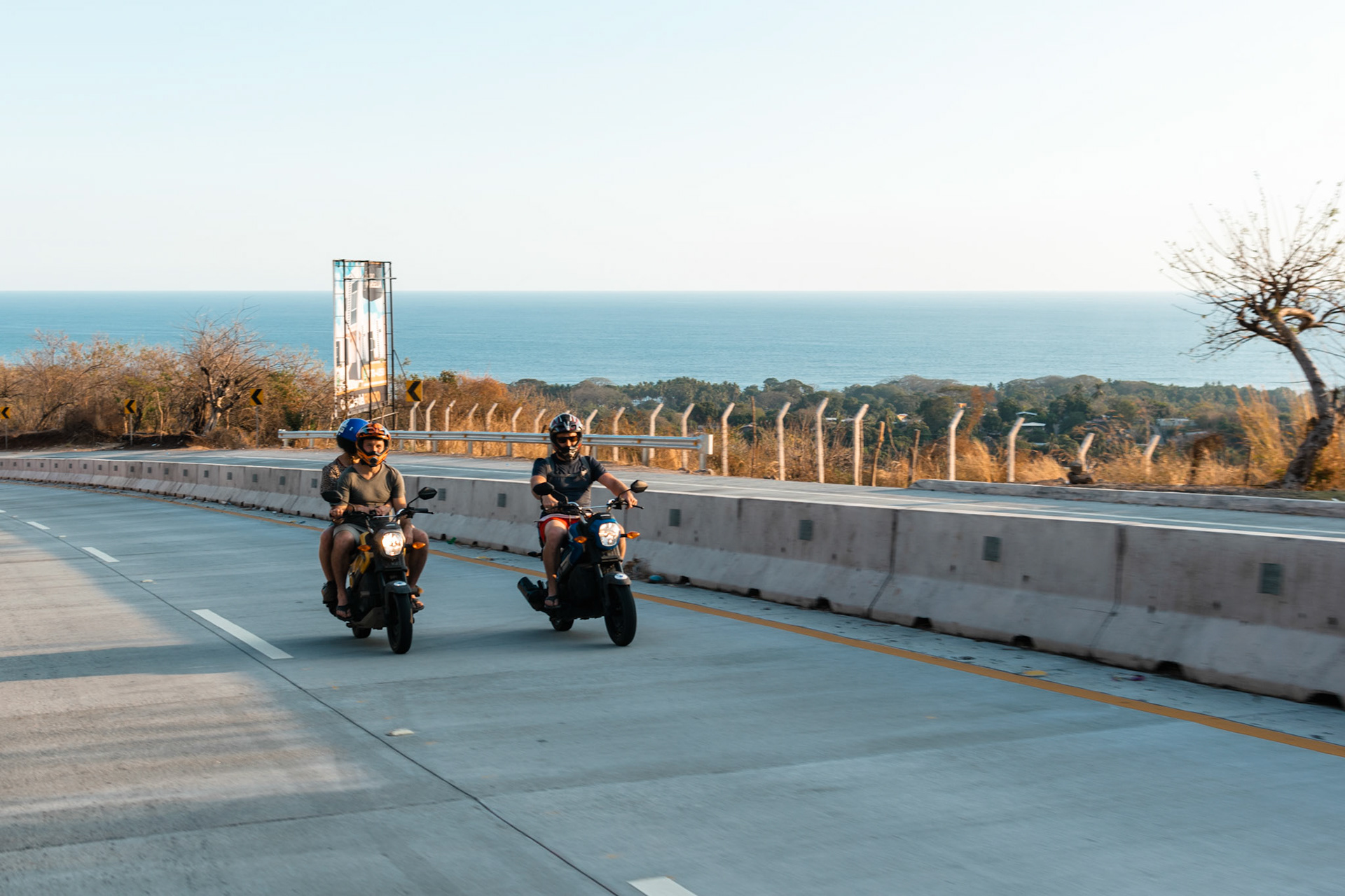 On our last full day, we went to the coast and surfed. Then we got bikes for the afternoon