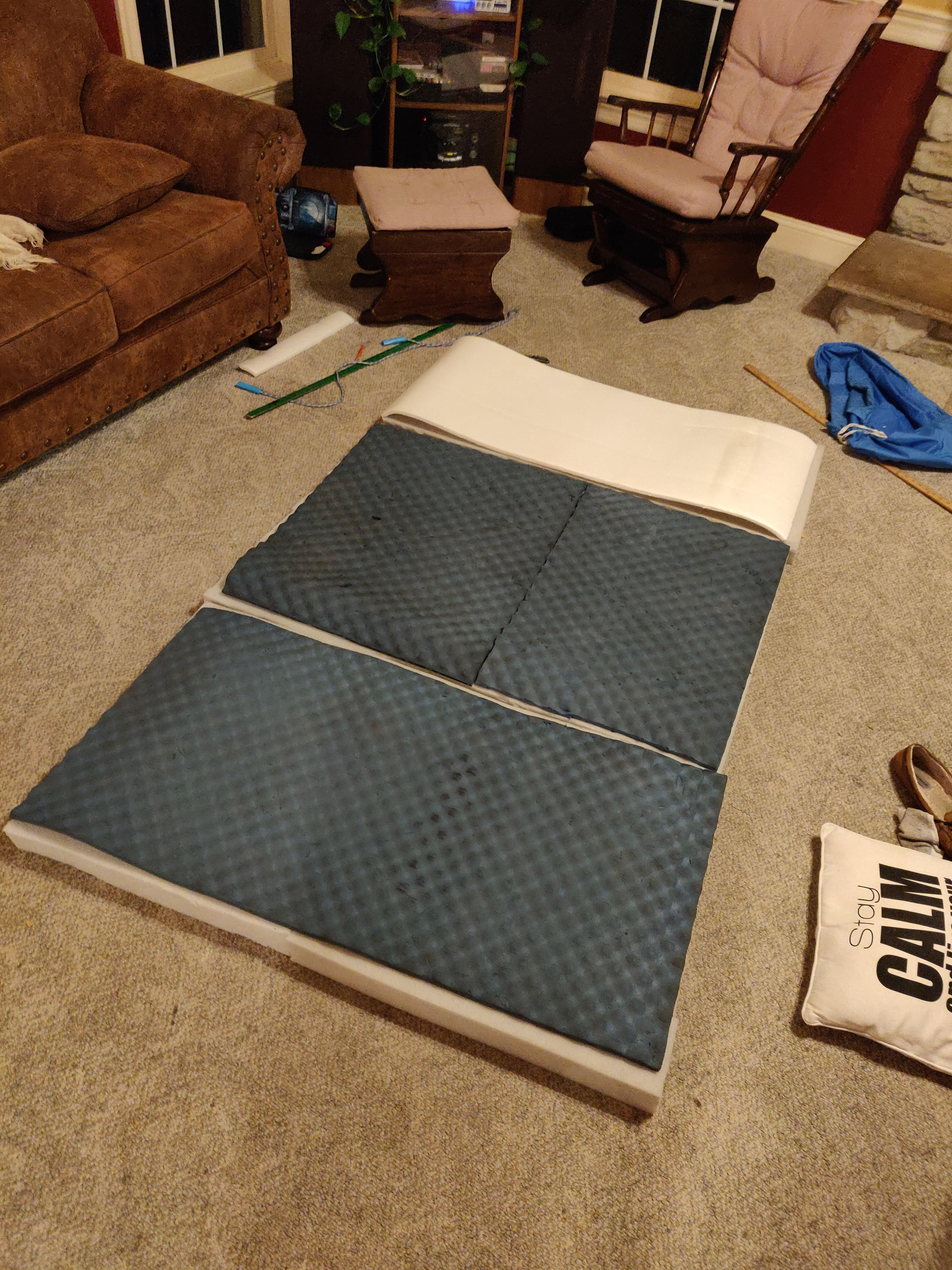 Making the matress