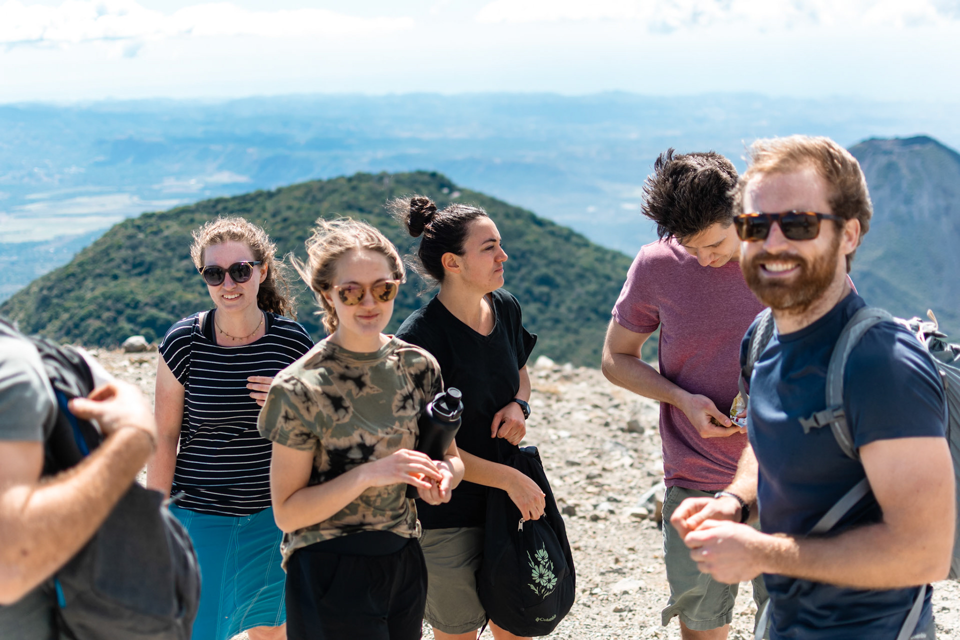 Day 1 - hiked a volcano