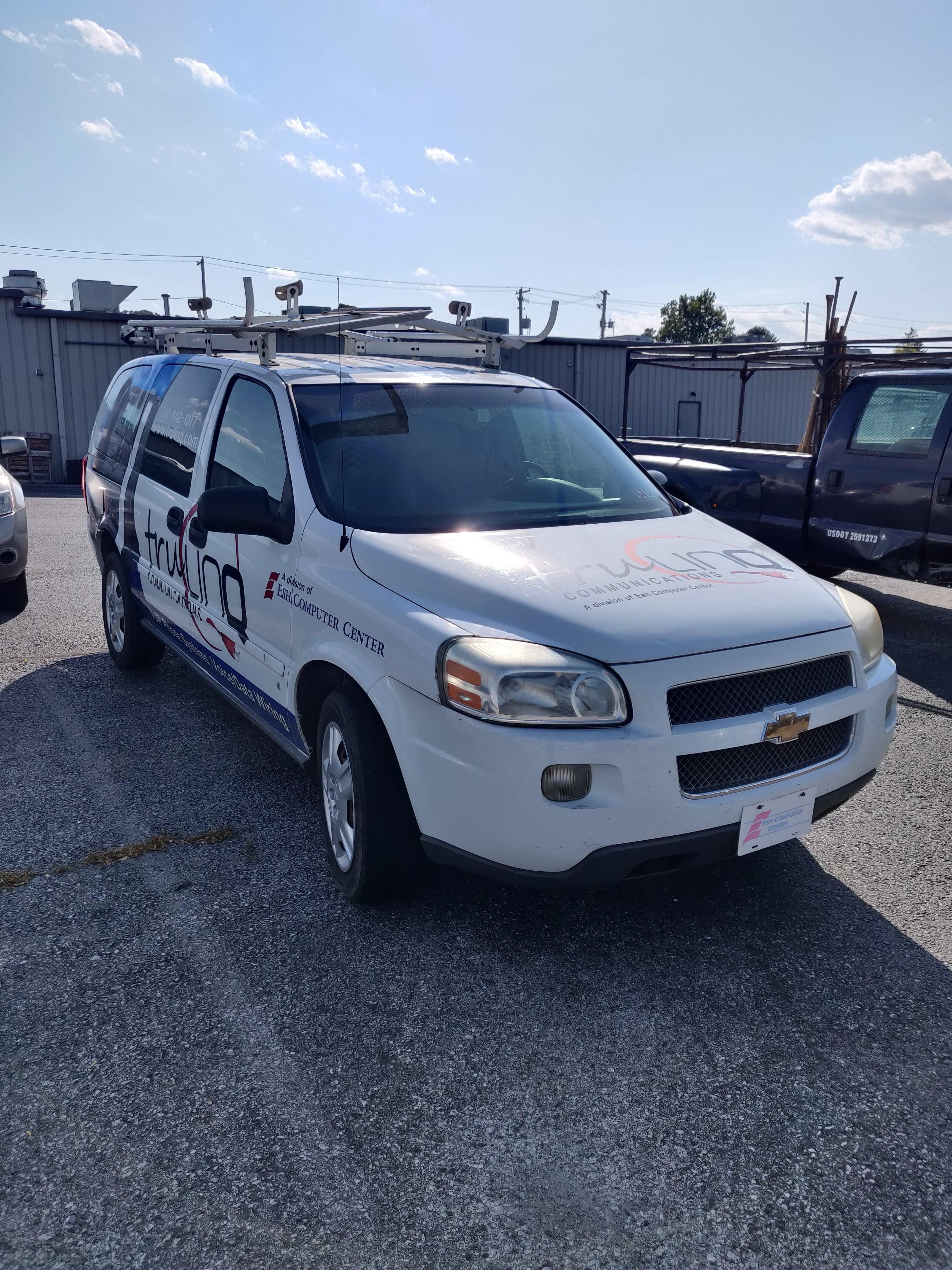The original van with all the stickers!