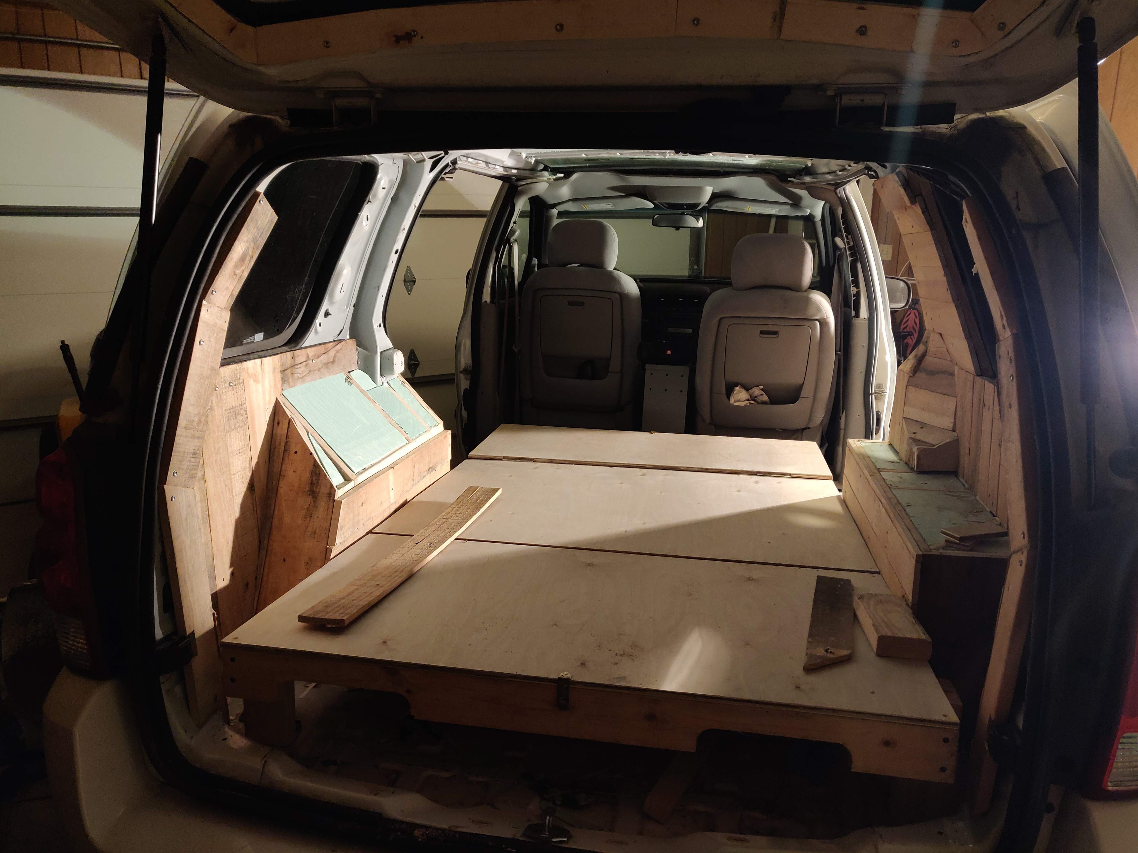 Got a bed frame put in