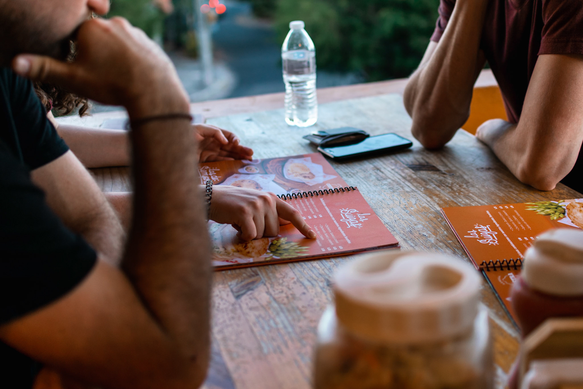 Quite the variety of pupusas 