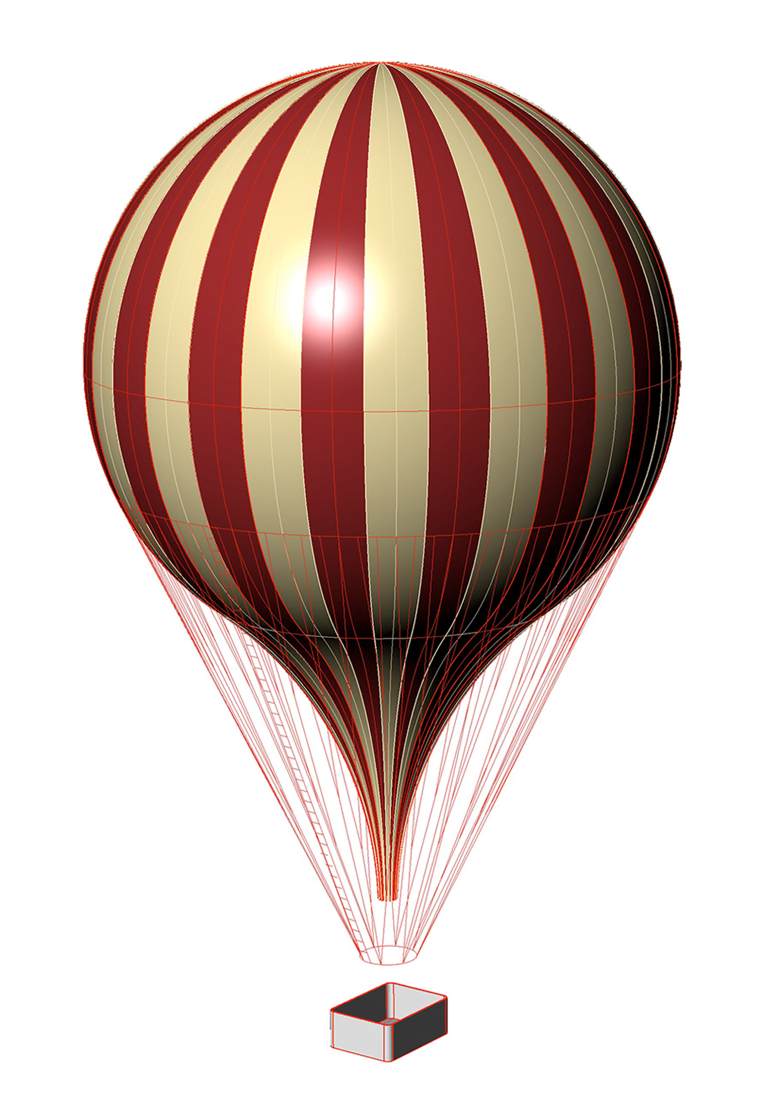Rhino Model of 'The Mammoth' Balloon
