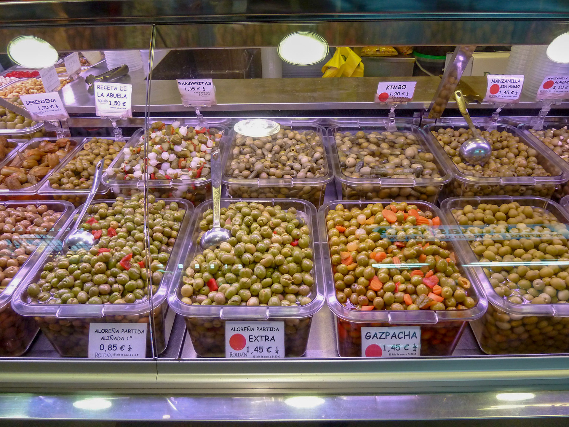 I've got a mission to eat as many types as possible. Prices are Euros per kilo and about 25% of in the US.