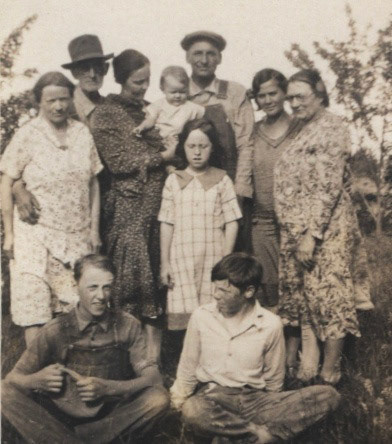 Fehler Family, Corvallis, Oregon, abt 1927.