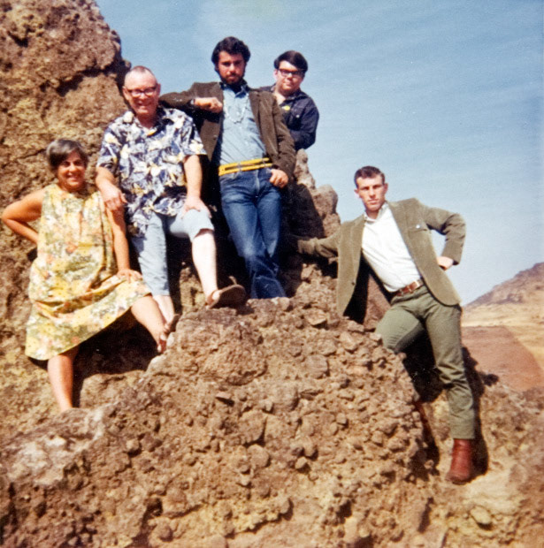 Christmas card in 1967.