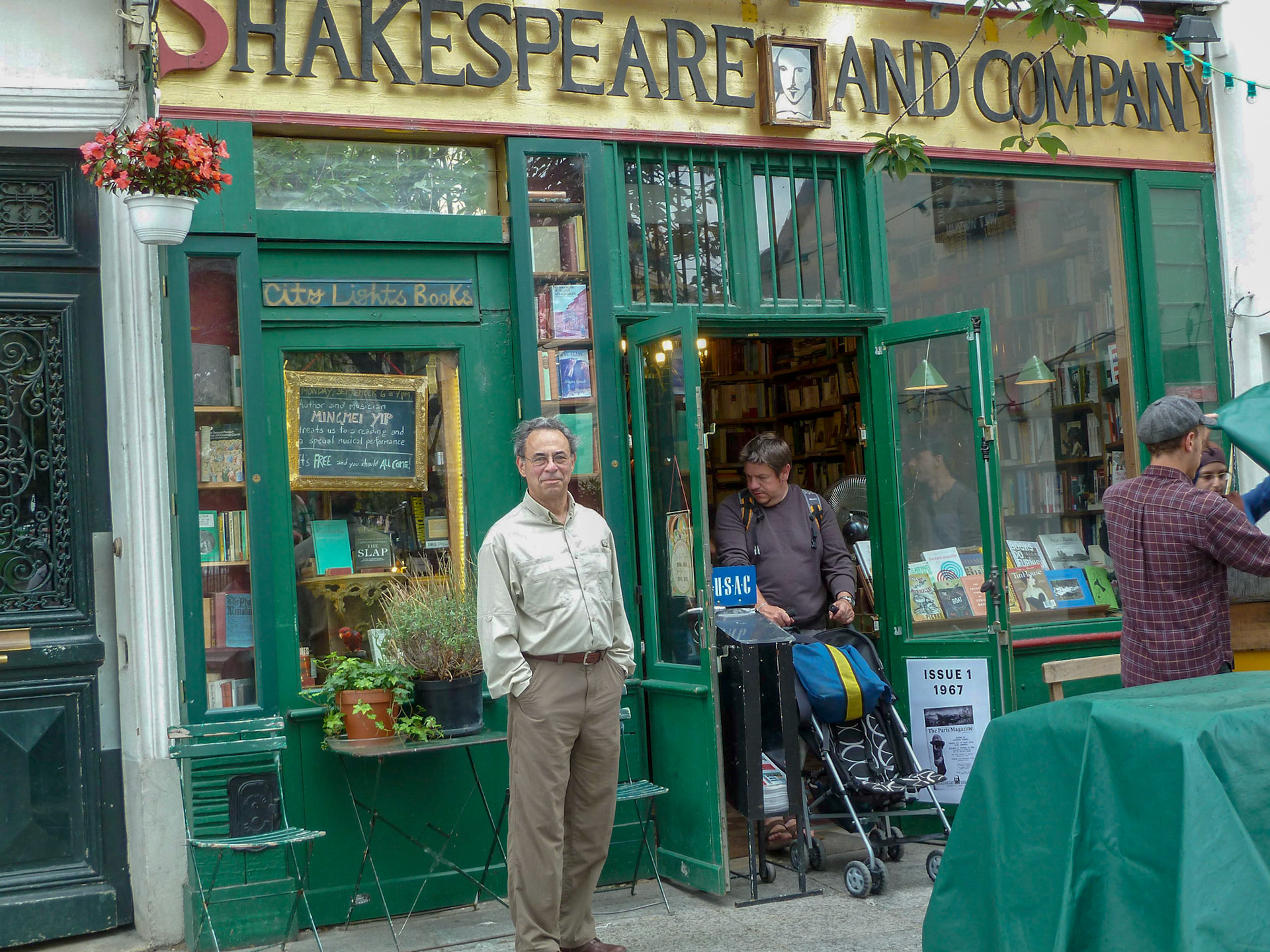 The famous bookstore.