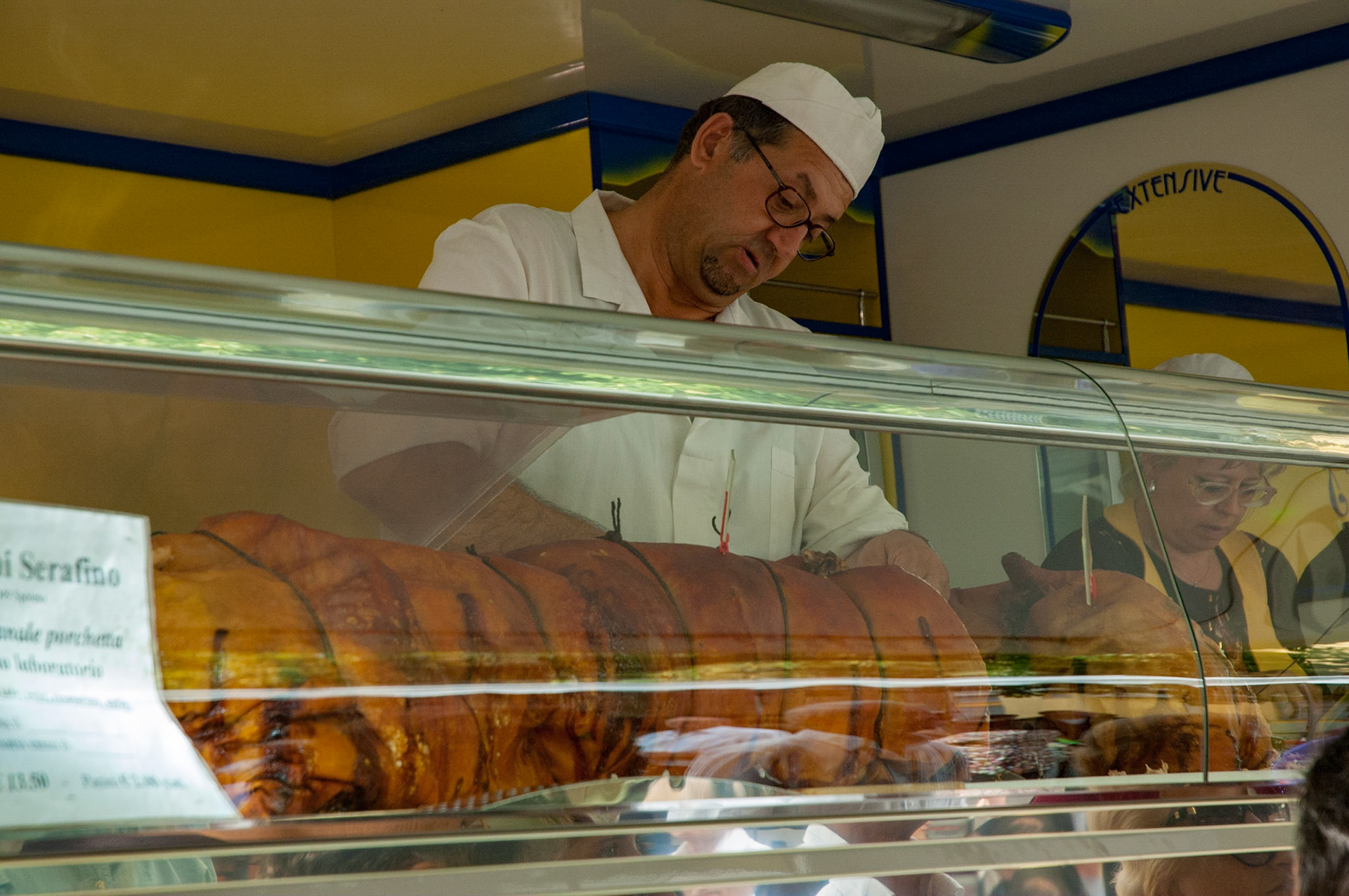 Yes! Porchetta! Very, very good porchetta. Oh my,