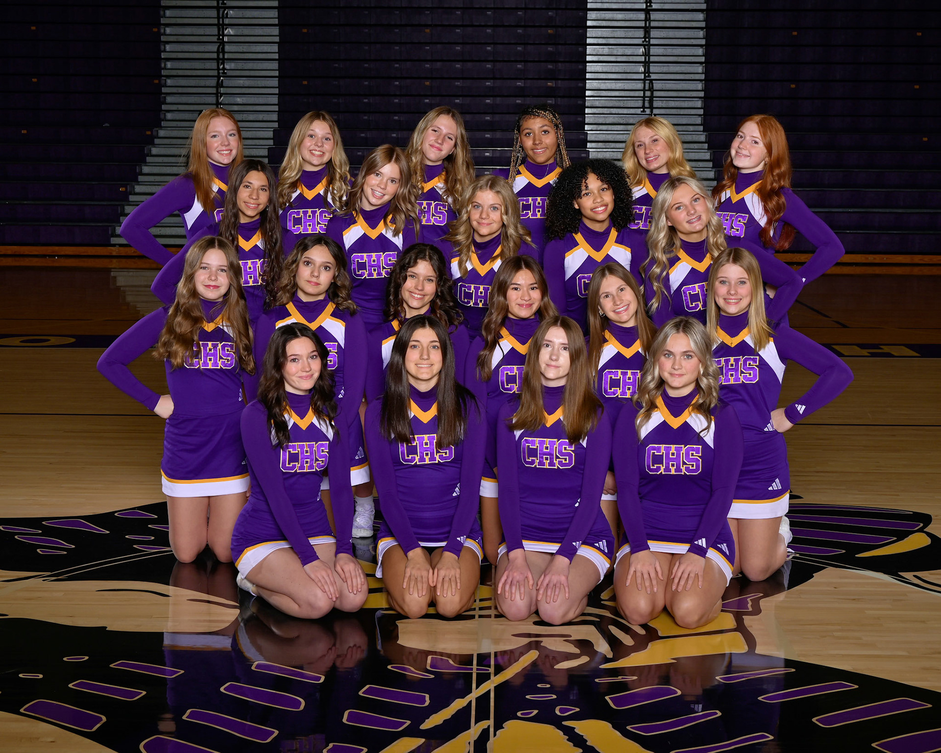 Competitive Cheer (Photograph displayed with permission from Geskus Photography Inc.)