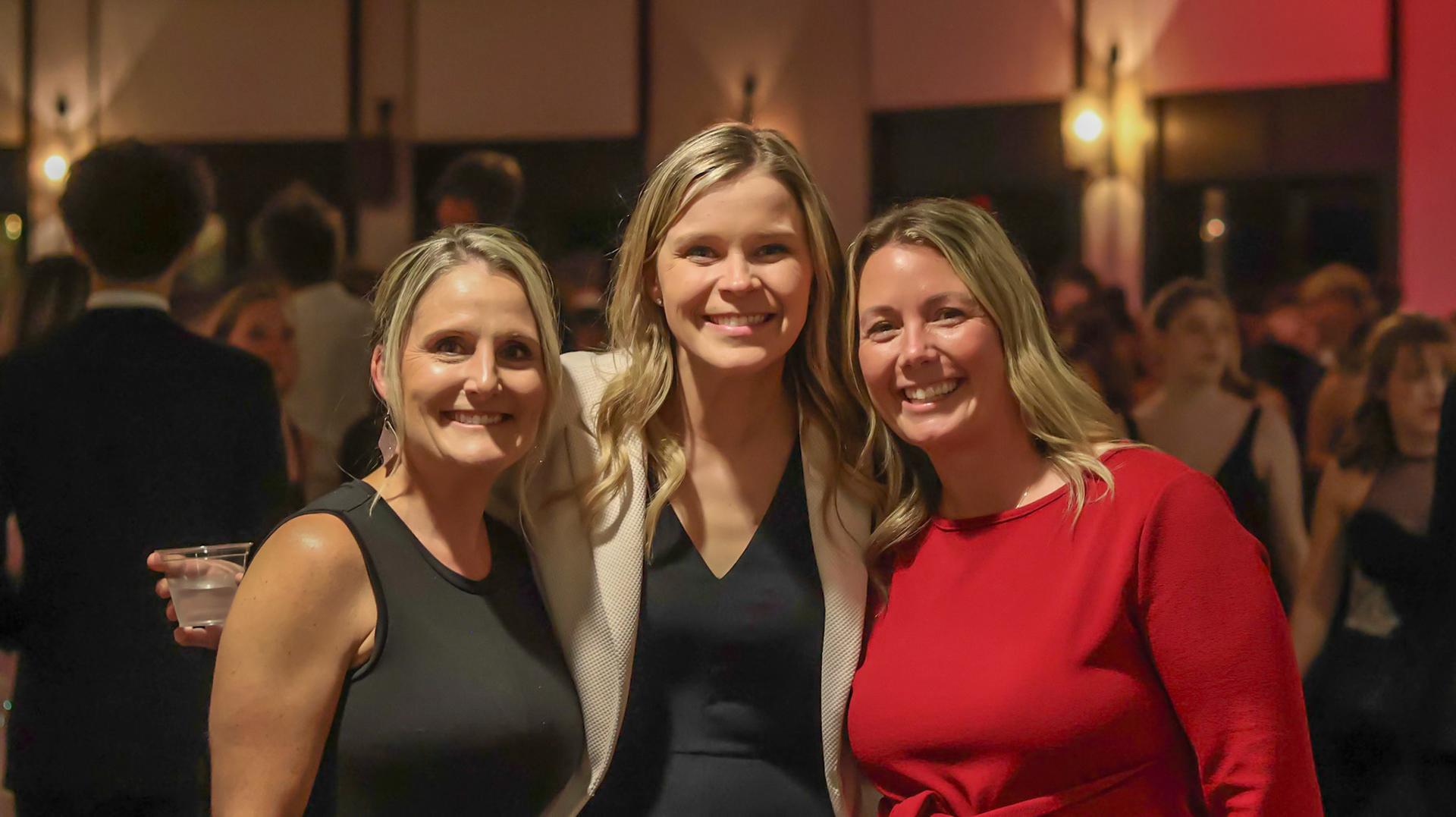 Keeping the night running smoothly, Mrs. Lockwood, Mrs. Johnson, and Mrs. Bowman helping make prom a night to remember. (Photo by Natalia Teneyuque)