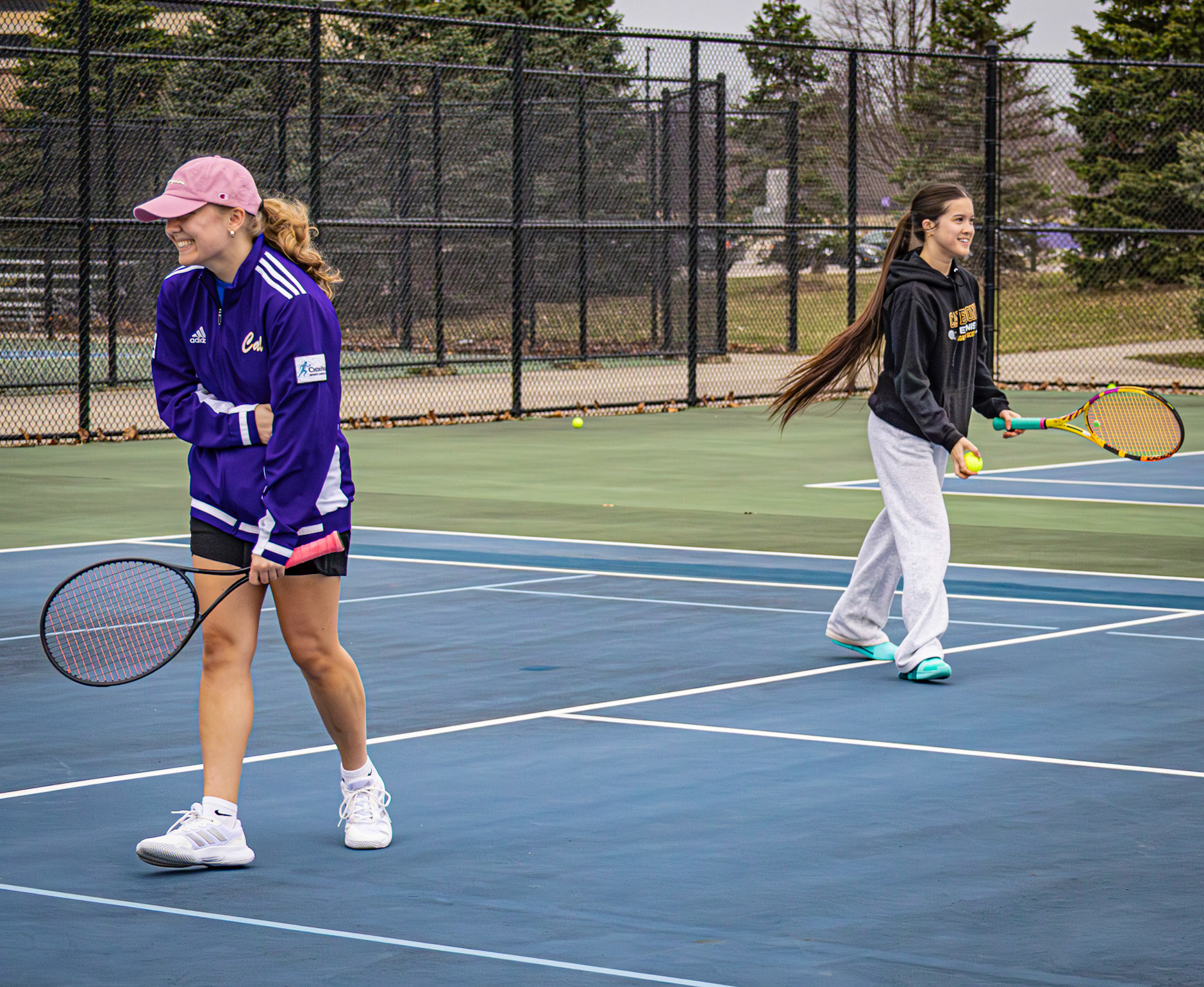 Anna Homerich and Audrey Duong (Photo by Stella Wagerova)