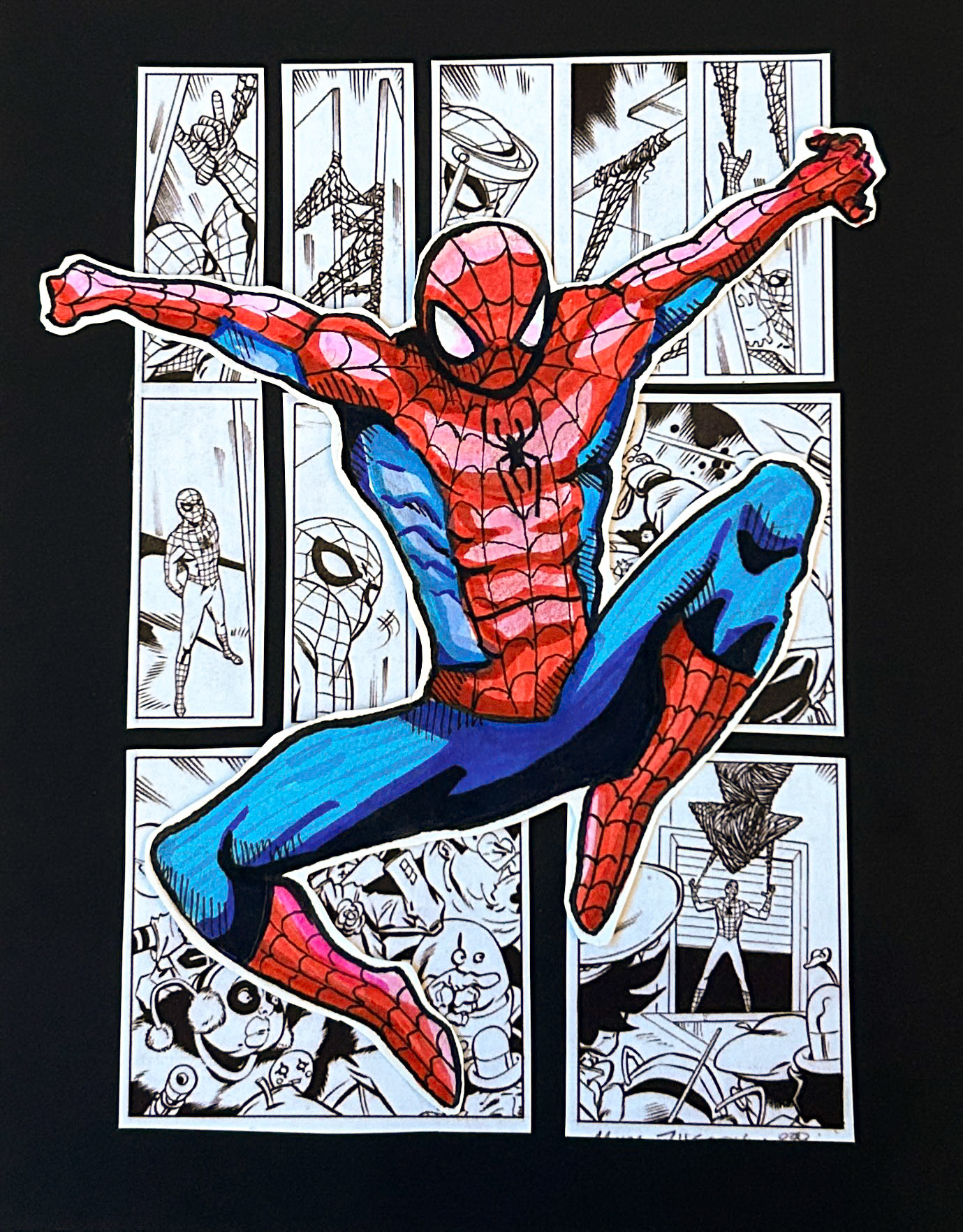 Ink and Watercolor (Lillian Bender)