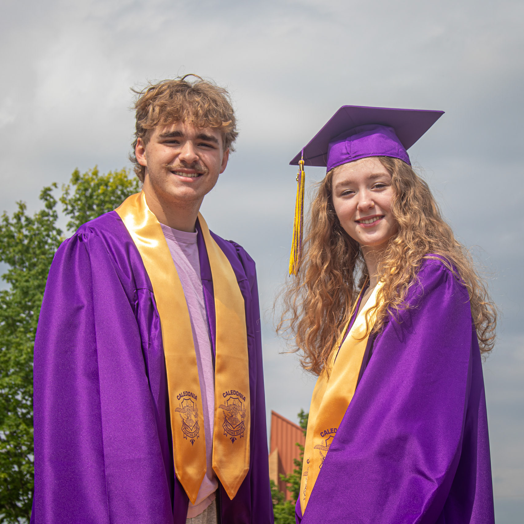 The twins Savannah and DJ Robinson taking a trip down memory lane to where it all started. (Photo by Felicity Fanco)
