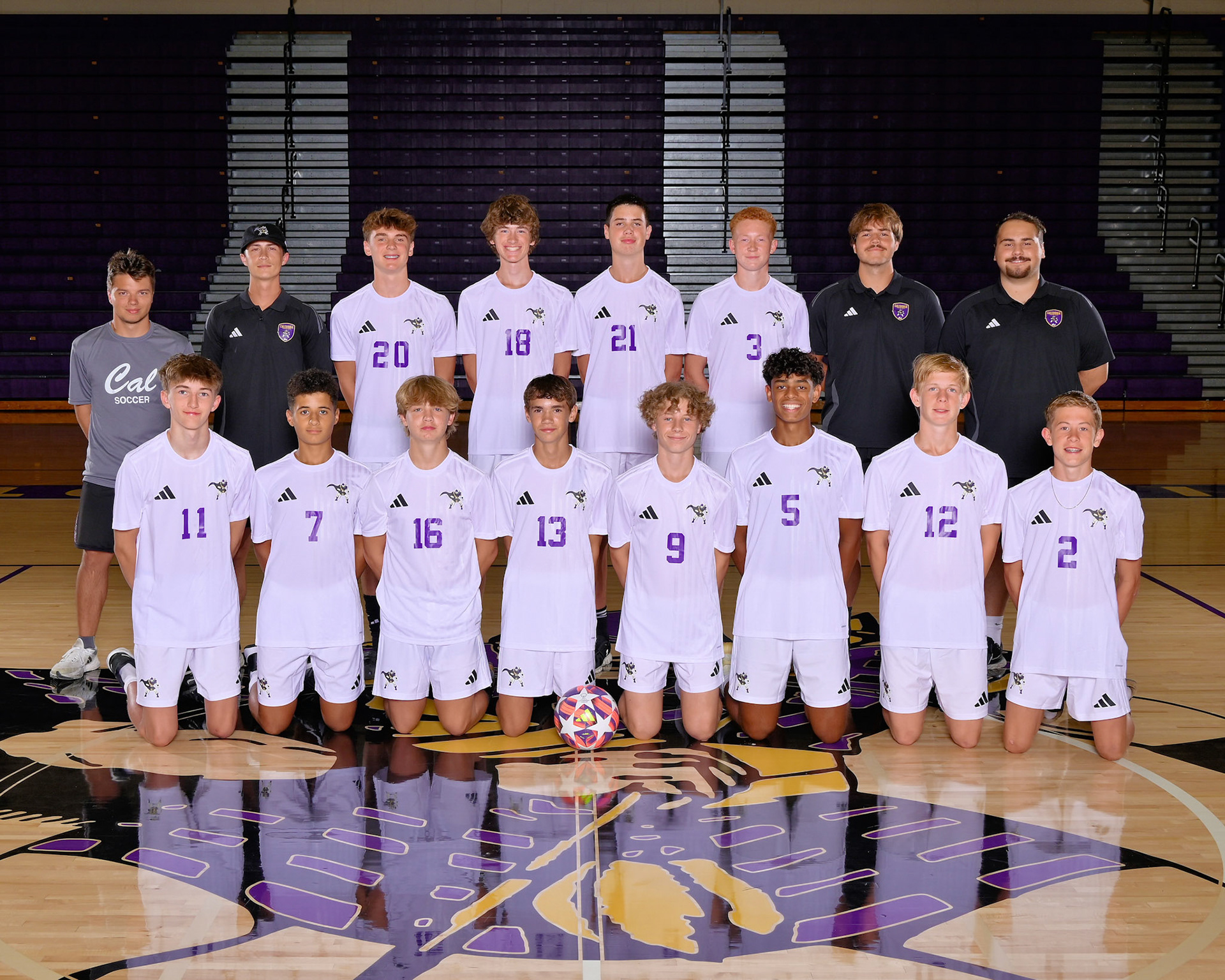 JV Boys Soccer A (Photograph displayed with permission from Geskus Photography Inc.)