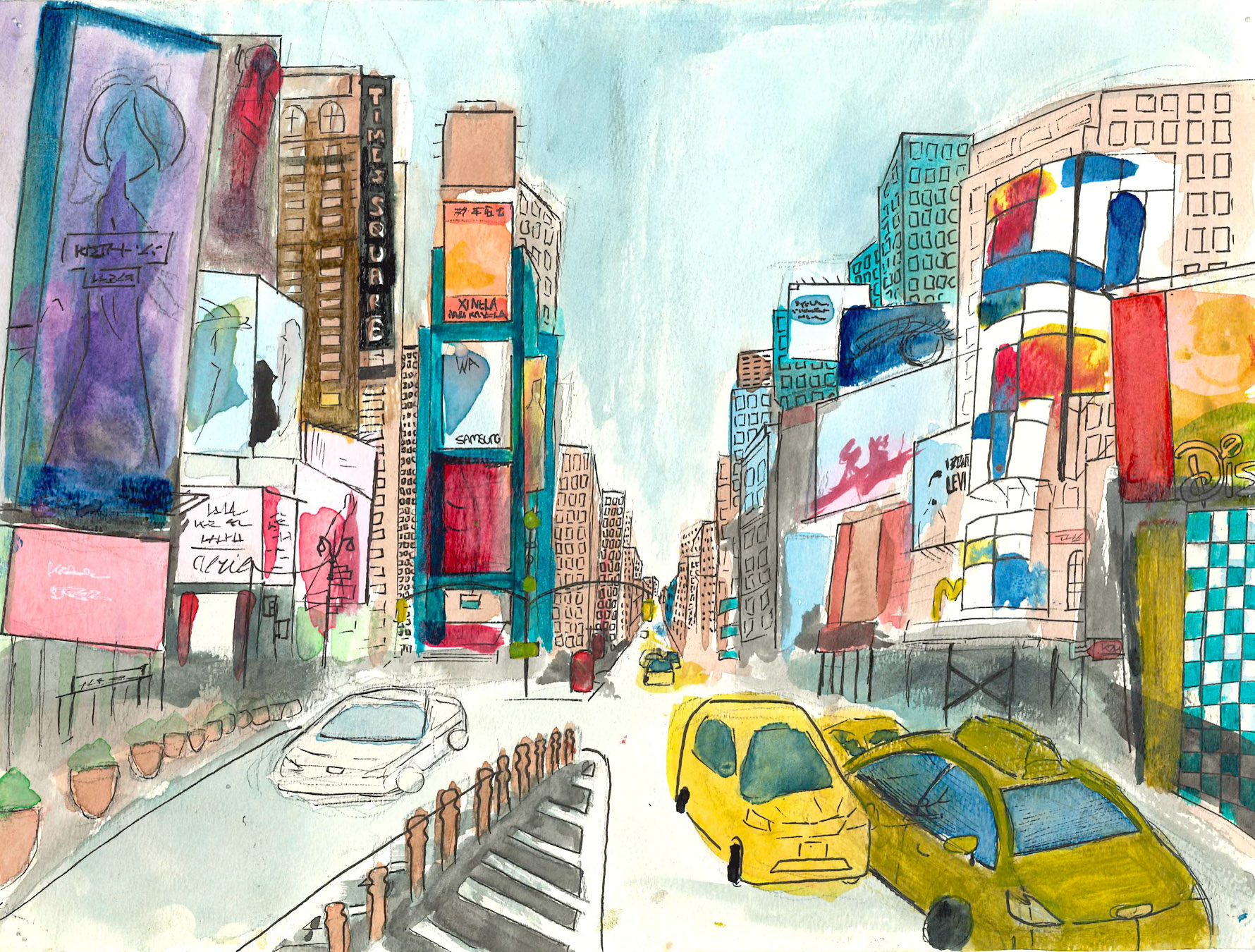 Ink &amp; Watercolor (Leonie Floetotto)