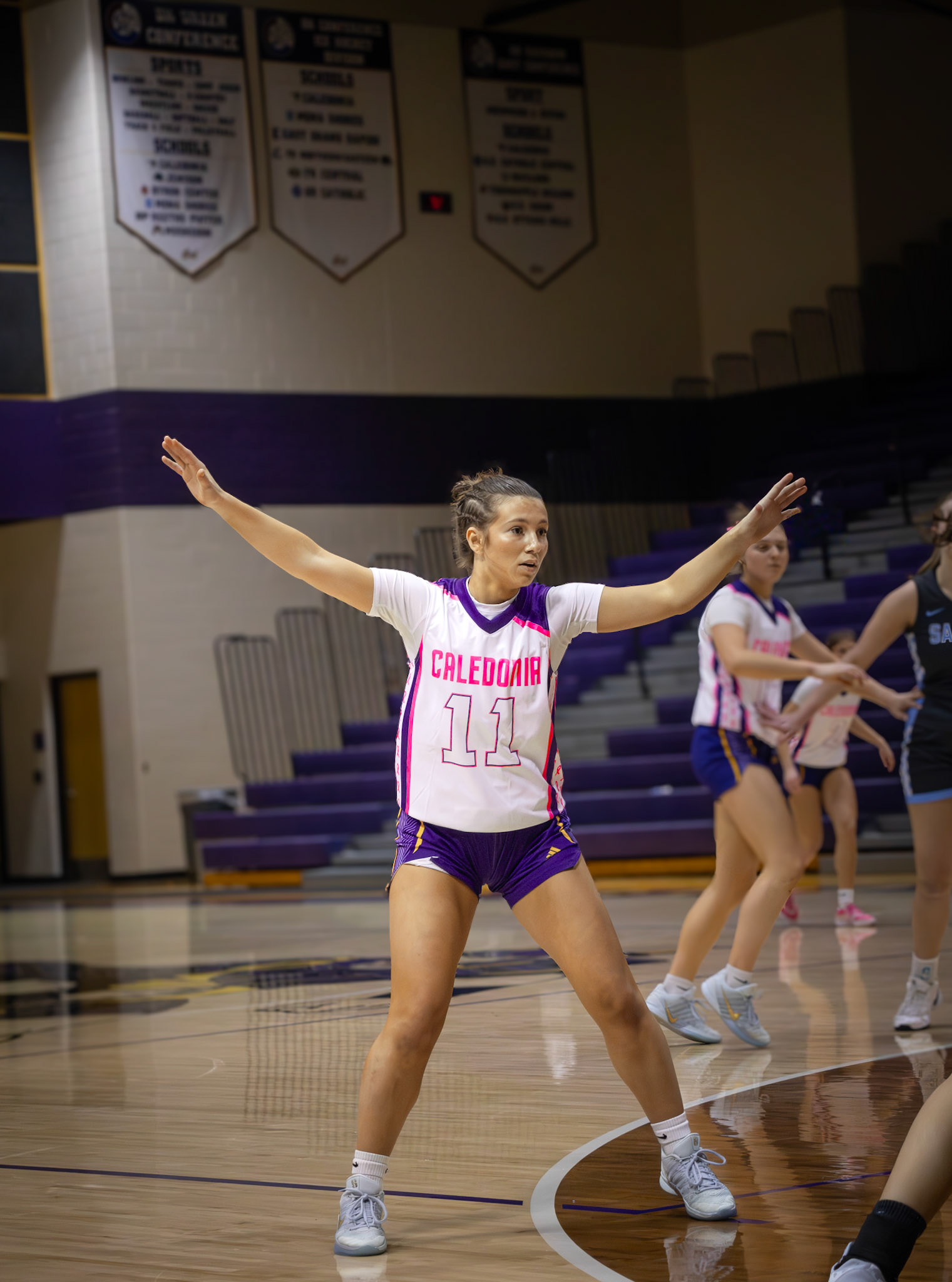 Relentless defense from Baylee DeVries. (Photo by Aibree Akers)