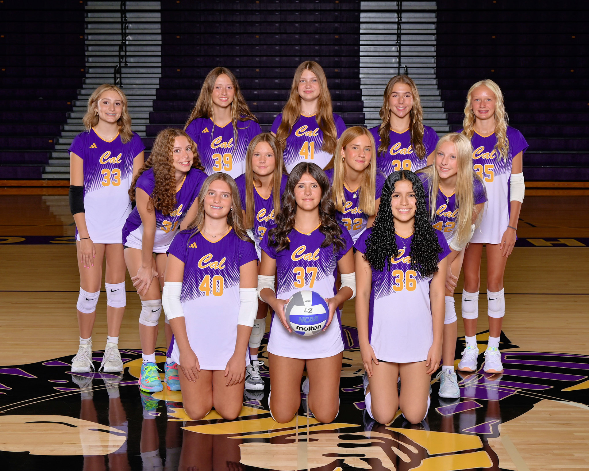 Freshman Volleyball (Photograph displayed with permission from Geskus Photography Inc.)