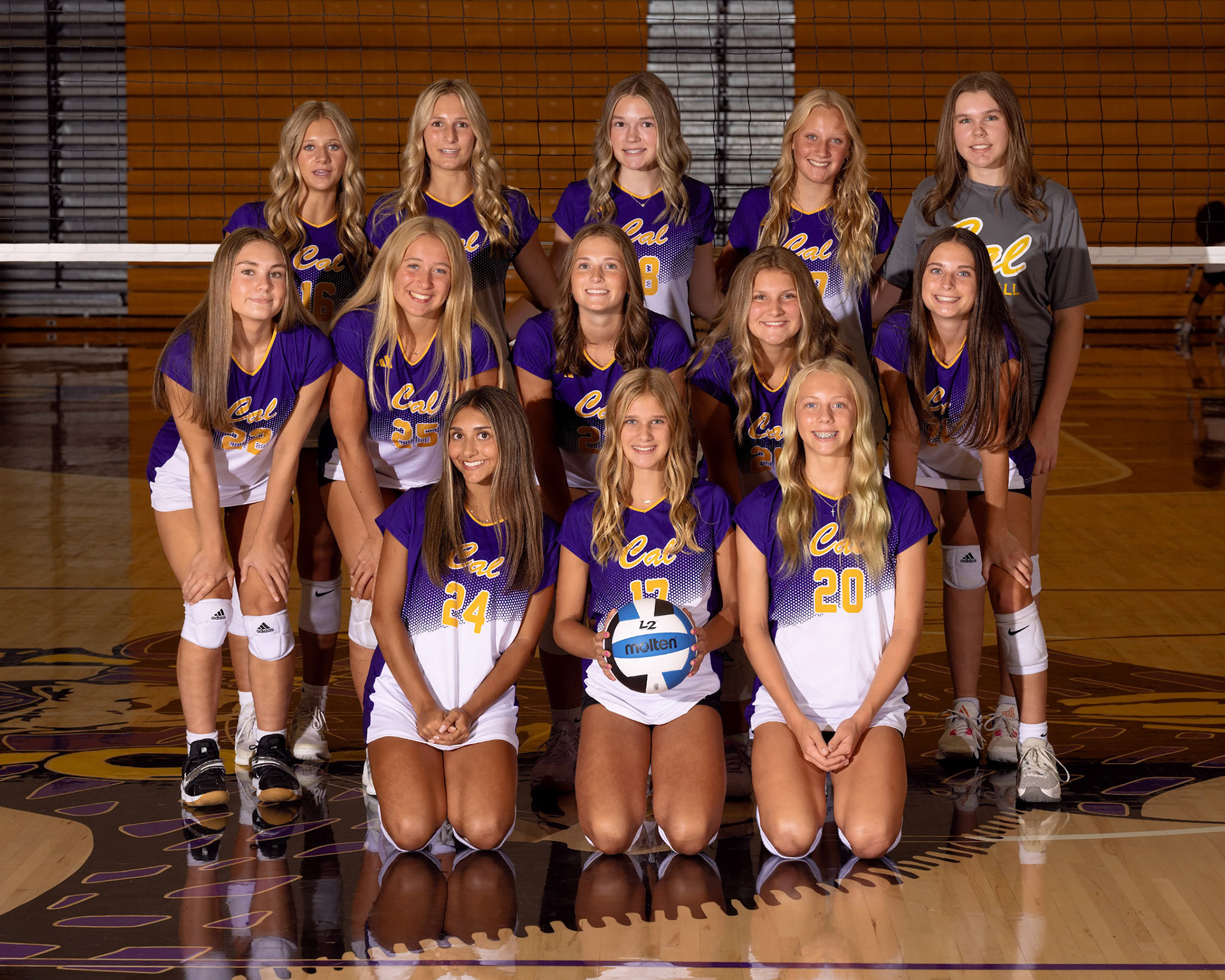 JV Girls Volleyball (Photograph displayed with permission from Geskus Photography Inc.)