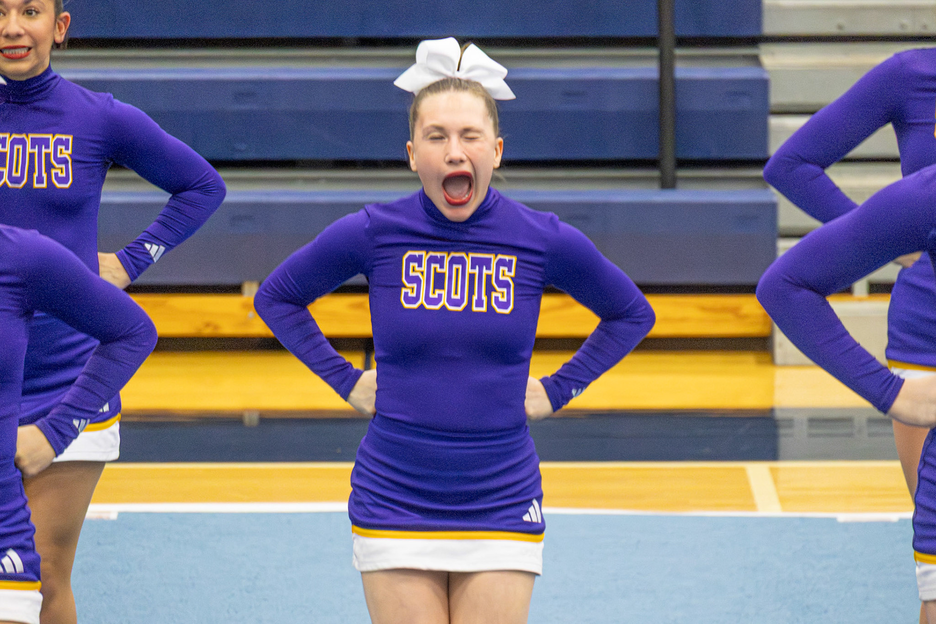 Every move comes alive with Mariah Peterson’s smiling facials. (Photo by Lilli Jackson)