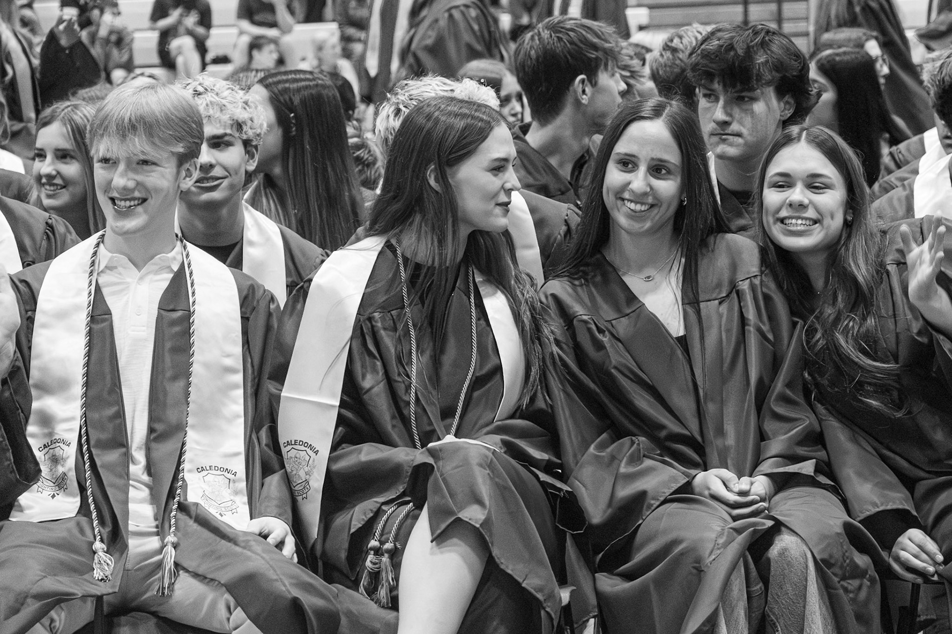 Leonia Floetotto, Laura Harder and Lena Gesing. (Photo by Emma Garza)